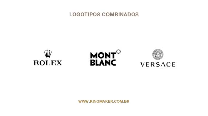 Tipos de Logotipo: Logotipos Combinados - Kingmaker 