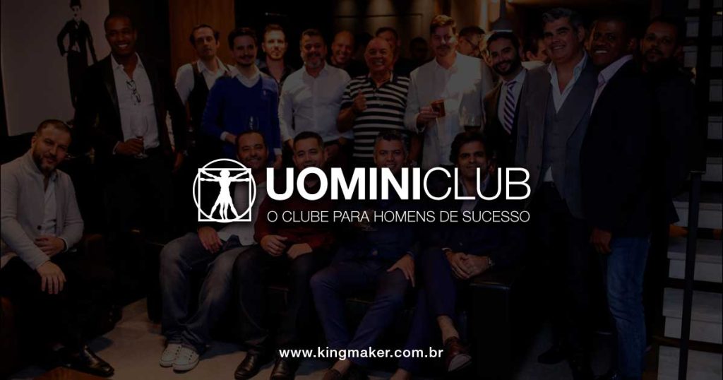 Criação de Marca Confraria Masculina Uominiclub - Criação de Logotipo e Identidade Visual Premium | Kingmaker Design & Branding