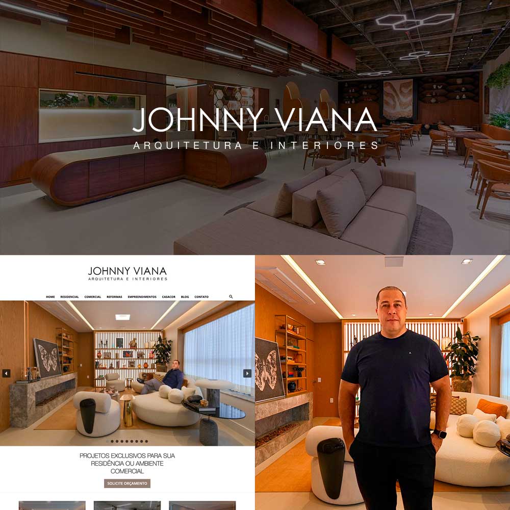 Gestão de Posicionamento de Alto Padrão e marketing Digital Arquiteto Johnny Viana Arquitetura - Kingmaker Branding
