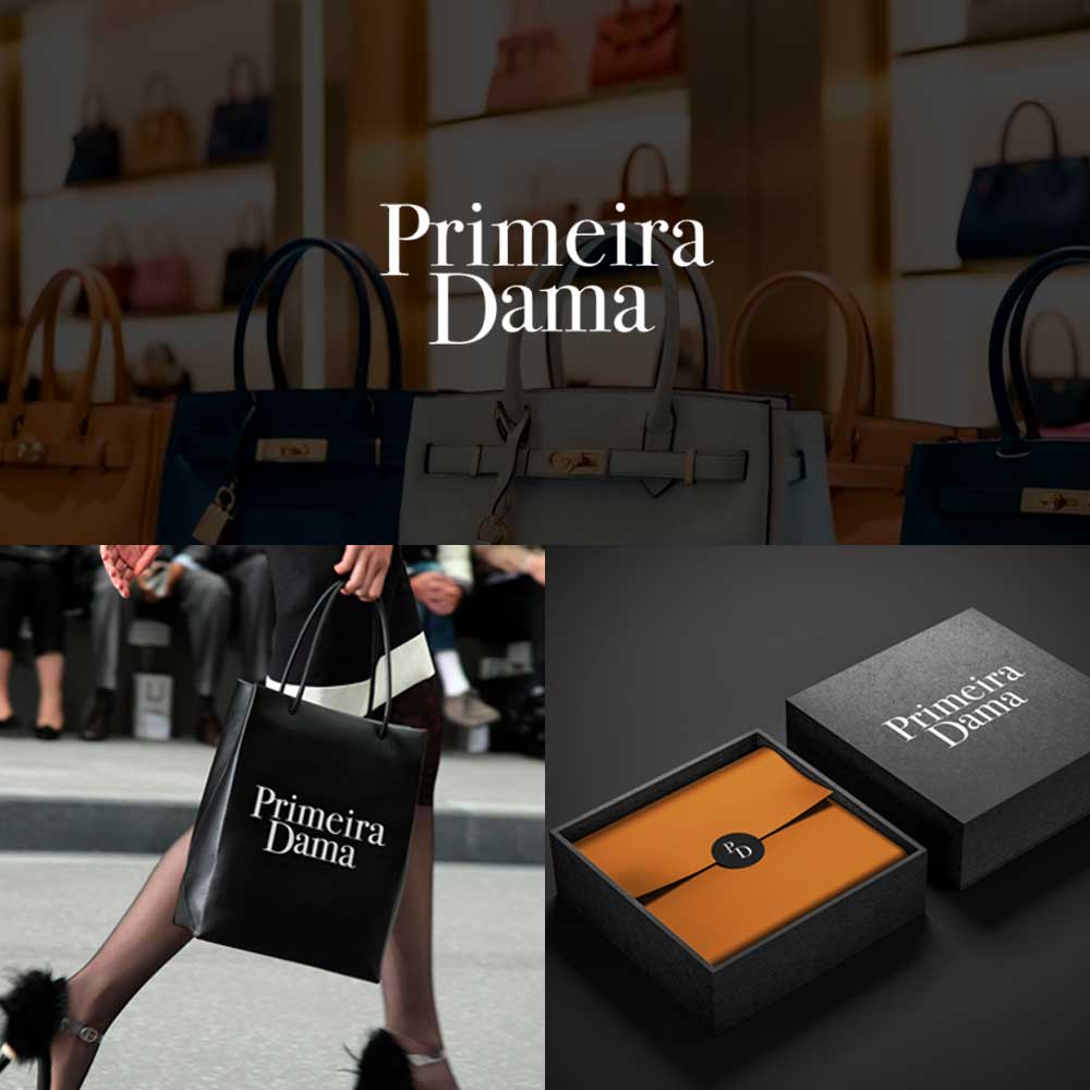 Gestão de Posicionamento de Luxo, Redesign de Marca e Marketing Digital para Brechó de Luxo na Avenida Paulista Primeira Dama - Kingmaker Branding
