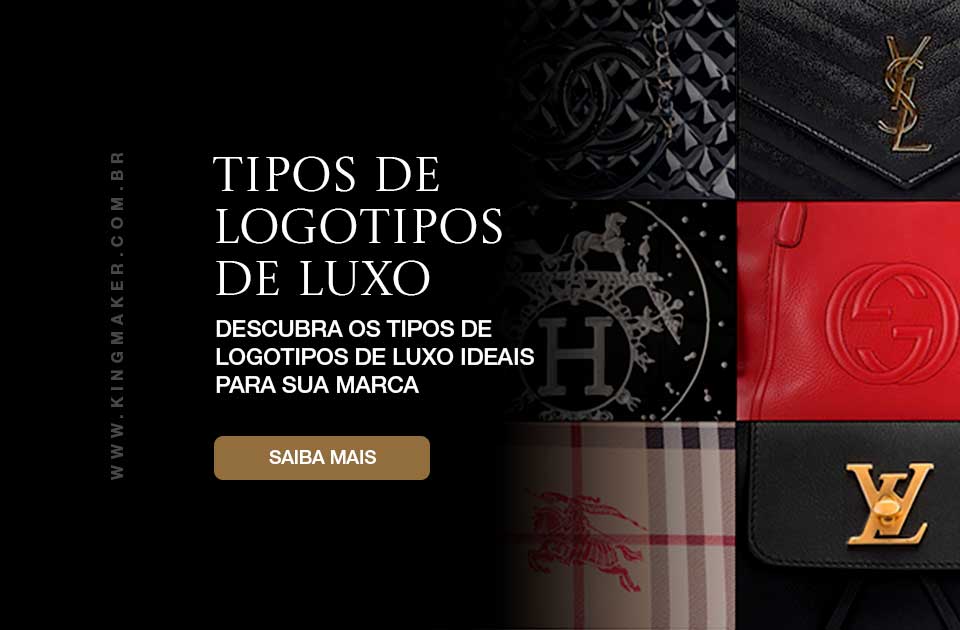 Tipos de logotipos de luxo - Kingmaker Branding