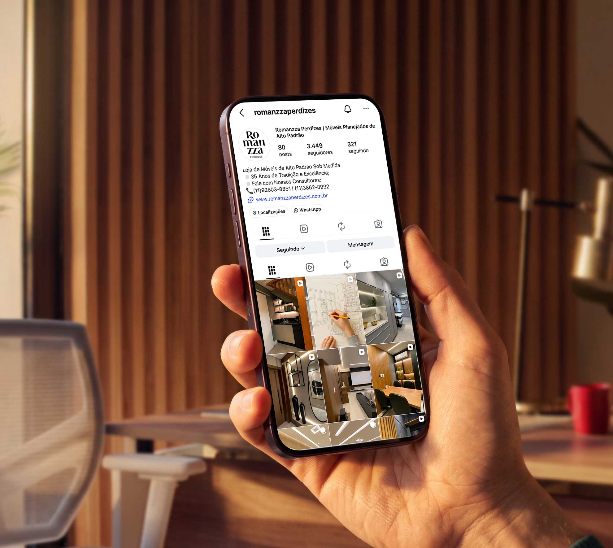 Romanzza Perdizes: Marketing e branding para loja de móveis planejados - Kingmaker Branding